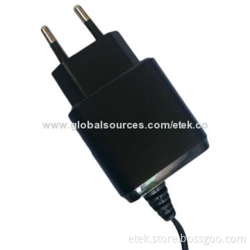 Compact Silver Electronic Travel Charger with Excellent Performance in Assorted Colors